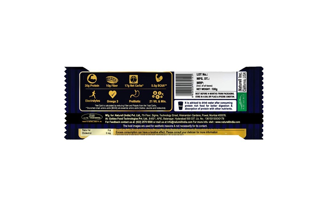 Ritebite Max Protein Professional Choco Almond   Pack  100 grams